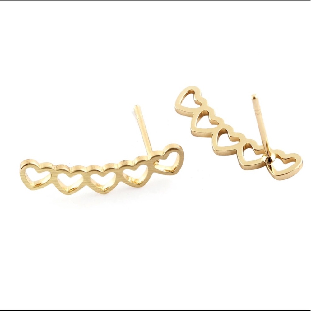 Stephanie Heart Ear Crawler - Picture 3 of 3